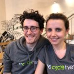 Nadine und Alessandro wollen mit recyclehero Menschen eine Arbeitsperspektive geben. Foto: Leonardo de Araujo