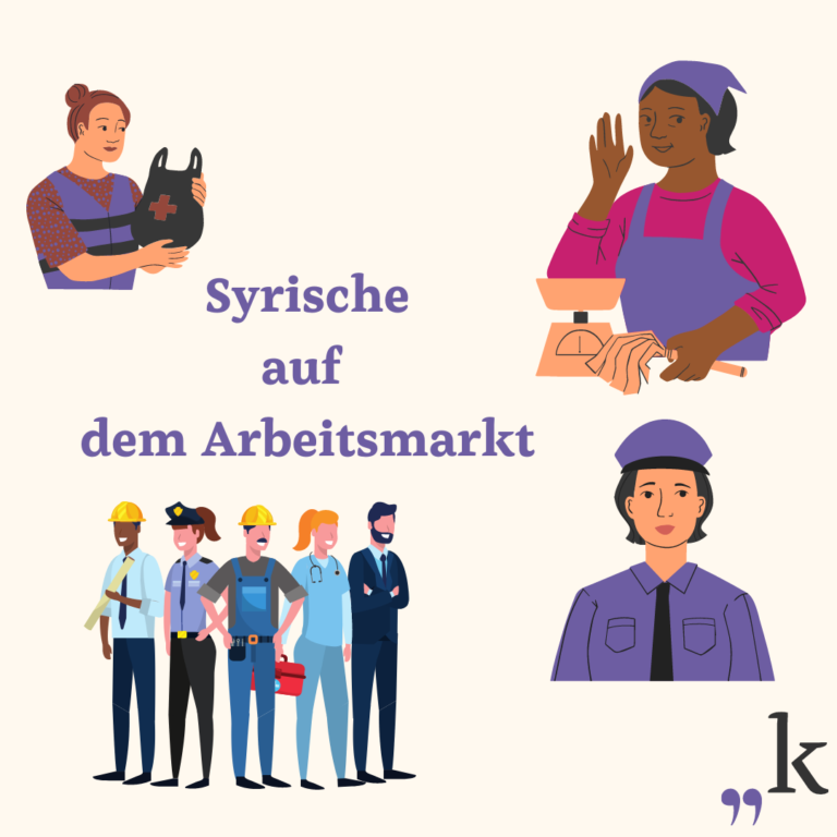 Syrische Geflüchtete auf dem Arbeitsmarkt